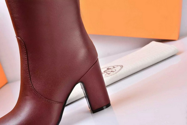 HERMES Knee-high boots Women--011